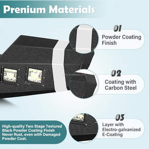 <span class=keywords><strong>Precio</strong></span> de fábrica OEM Parachoques delantero de ancho completo Ajuste 2007-2024 Jeep Wrangler JK JL JKU JLU Parachoques todoterreno ilimitado Luz LED incorporada - Product Image 5