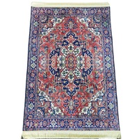 Tapis de prière musulman personnalisé de haute qualité, antidérapant, en velours brillant, lavable, en polyester tissé, tapis de prière quotidien, tapis imprimé en 3D