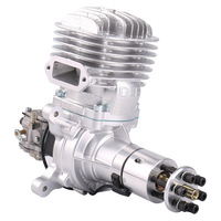 Motor DLE 85CC Original, Motor de Gasolina de 2 Tiempos y un Solo Cilindro DLE85 para Avión RC