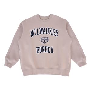 Sweat-shirts en molleton pour femmes, style streetwear décontracté, vintage, avec logo brodé sur le devant, automne/hiver - Product Image 1