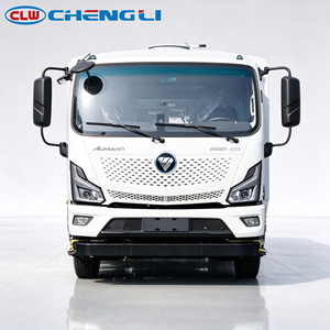 Camión barredor de calles eléctrico Chengli, vehículo de limpieza y saneamiento urbano, OEM ODM para saneamiento de calles urbanas y aeropuertos - Product Image 2