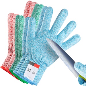 High Quality Cutting Resistant Leather Gloves Anti-Static Disposable Safety Gloves for Garden Work Custom Sizes Available - Product Image 1