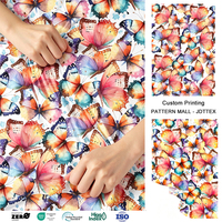 Tissu personnalisé imprimé 80 nylon 20 élasthanne haute élasticité impression numérique sur tissu pour maillots de bain vêtements de danse