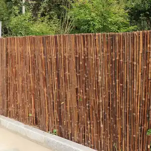Customizable Outdoor Ornament Cheap Safety Privacy Natural Farm Bamboo Fence Garden