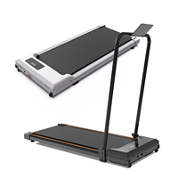 Caminadora 2 en 1 con Pantalla LED, Motor de 120 kg, Escritorio Plegable Pequeño, Inalámbrica, para Debajo del Escritorio, Caminadora para Uso Doméstico