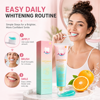 Dentifrice blanchissant à la niacinamide 100g, personnalisé en usine, marque privée, soin longue durée, dentifrice éclaircissant pour les dents