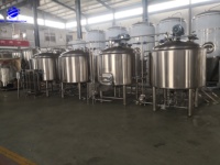 Équipement complet de brasserie de 1000L avec cuves de fermentation pour des capacités de brassage jusqu'à 5000L pour brasserie