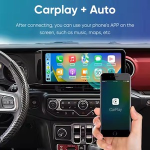 Carplay <span class=keywords><strong>de</strong></span> 12,3 "para Jeep Wrangler JL 2018-2021, navegación GPS para coche, reproductor <span class=keywords><strong>de</strong></span> pantalla Multimedia, unidad principal estéreo para coche - Product Image 6