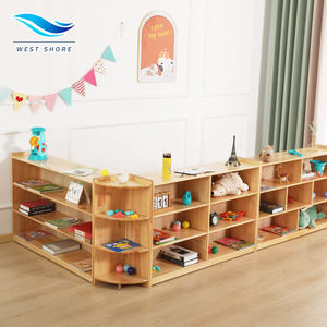 Meubles pour enfants de maternelle Montessori, table et chaise d'étude en bois écologiques, design moderne pour la maternelle et la garderie - Product Image 1