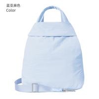 Bolsa de Mano Impermeable y Transpirable de Nailon de Gran Capacidad, Elegante y Versátil, para Viajes, al Aire Libre, Bandolera para Mujer, DAW037