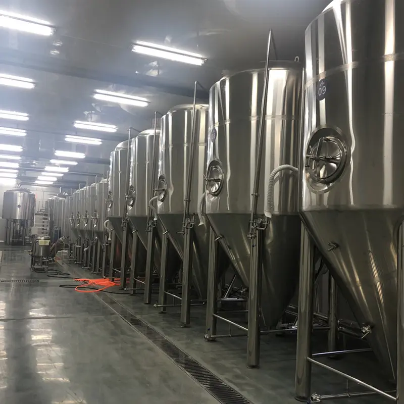 1000l Bar Beer Three Vessel Brew House, Peralatan Pembuatan Bir Kombucha