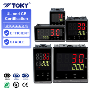 Controlador de Temperatura Industrial TOKY AI208 Inteligente con Pantalla LED Digital, Control PID y Salida de Relé SSR - Product Image 1