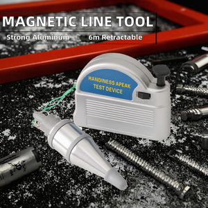 Herramienta de Medición de Fuerza Magnética Industrial DIY OEM/ODM KHC KHC-LW-15 de 6 Metros - Carrete Retráctil de Aleación de Aluminio Duradero con 3 Años de Garantía - Product Image 2