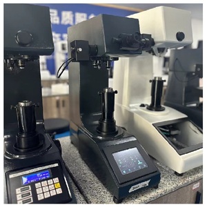 IC Ply-metal cam değerli taşlar için ISO 6507-2 büyük ekran dijital ekran kömürleşmiş katmanlar Vickers sertlik test cihazı - Product Image 3