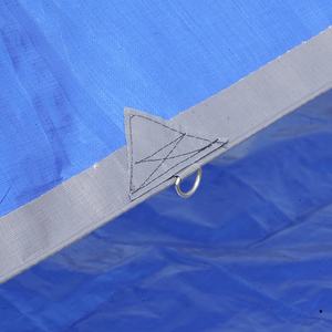 Et kuşları yetiştirmek için büyük taşınabilir mavi su geçirmez tavuk kümesleri PE poli muşamba - Product Image 3