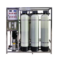 Système RO 250 Lph Osmose inverse Équipement de traitement de l'eau Machine de traitement de l'eau potable