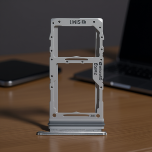 Bandeja para Tarjetas SIM y Micro SD para Samsung Galaxy Note 10 Plus, Color Gris Claro - Product Image 3