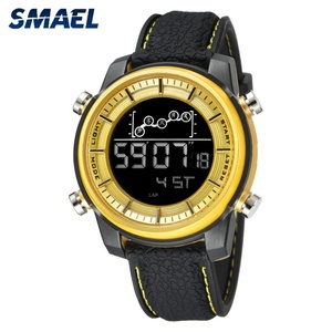 Reloj Digital SMAEL 1556 para Chicas, Diseño Moderno, Correa de Silicona, Resistente al Agua, Multifunción, en Stock, Set de Relojes para Estudiantes - Product Image 1