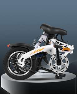 Mini vélos pliants - 14/16/20 pouces, vélos portables <span class=keywords><strong>ultra</strong></span>-légers à vitesse variable avec frein à disque pour hommes, femmes et étudiants - Product Image 6