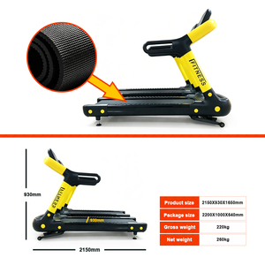 ลิวา เครื่องออกกำลังกายเชิงพาณิชย์รุ่นขายดี รับน้ำหนักได้ 180 กก. หน้าจอ LED ความเร็ว 0.5-22 กม./ชม. รุ่น Heart 0007 อุปกรณ์ฟิตเนส - Product Image 2