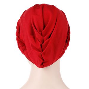 Hijab Turbante di Alta Qualità in Stile Etnico con Perle Dorate per Donne Arabe Musulmane - Product Image 6