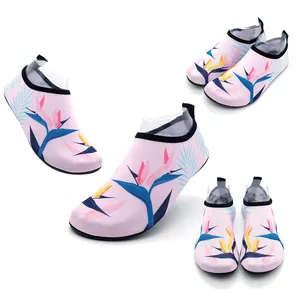 Wholesale women's Barefoot Fast Dry Water Socks Shoes Children Girl Boy Rubber Non-slip Skin Beach Swim Surf Water Sport Shoes