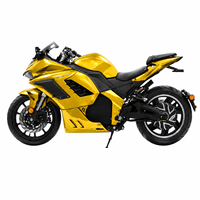 Custom Color High Speed Electric Motorcycle 5000W Powerful Motor 72V Lithium Battery E Motorbike for Adult Racing