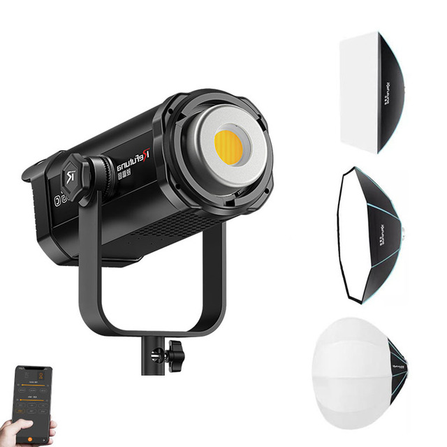 300W LED Video Light Continuous Lighting for Live Photography Shoot Professional Photo Studio Lights APP Control