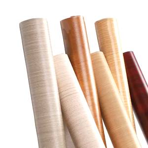 Factory Outlet PVC vacío textura <span class=keywords><strong>de</strong></span> <span class=keywords><strong>madera</strong></span> película adhesiva puerta diseño bajo precio hoja flexible suave PVC hoja <span class=keywords><strong>para</strong></span> gabinete - Product Image 1