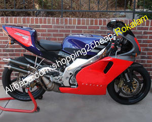 RS250 Carénage Pour <span class=keywords><strong>Aprilia</strong></span> <span class=keywords><strong>RS</strong></span> R <span class=keywords><strong>250</strong></span> <span class=keywords><strong>RS</strong></span>-<span class=keywords><strong>250</strong></span> 1995 1996 <span class=keywords><strong>1997</strong></span> 95 96 97 Moto Rouge Bleu ABS Carrosserie Carénage kit - Product Image 1