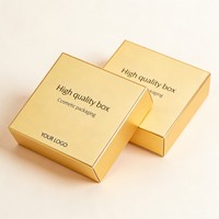 Boîte en kraft personnalisée en gros, impression numérique, estampage à chaud, boîte en papier pour cosmétiques, emballage de produits de beauté, boîte cadeau