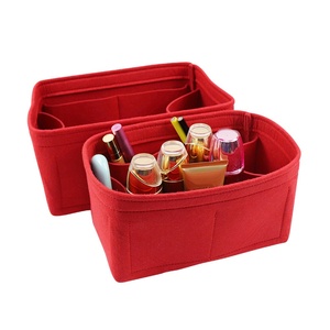 Inserto organizador de monedero de fieltro BSCI para bolsos compatible con inserto organizador de bolso de mano de fieltro rápido y más con 3 tamaños - Product Image 3