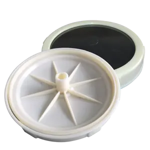 Water Aeration Air Adjustable Fine Bubble Disc Silicone Membrane Bubble Diffuser 12 Inch