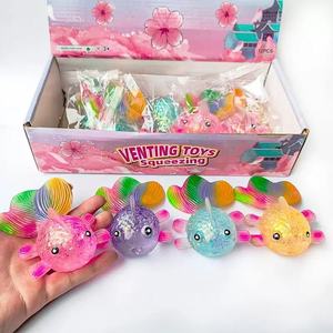 Juguetes Antiestrés para Niños al por Mayor: Peces Dorados de Lentejuelas de Maltosa para Apretar, Juguetes de Ventilación para Descomprimir, Juguetes Sensoriales Blandos para Apretar - Product Image 4