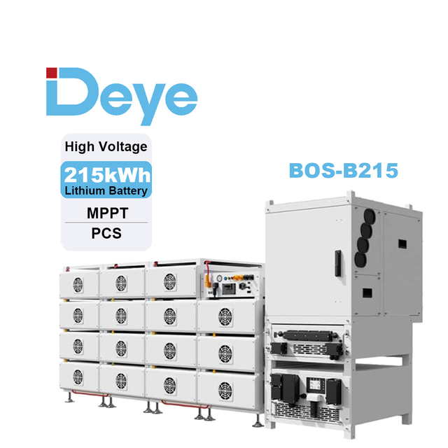 Deye BOS-B Solar Energy Storage Systems 51.2V 280Ah 215Kwh High Voltage Batteries
