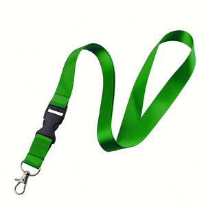Custom Eco-Friendly Durable Washable <b>Polyester</b> <b>Lanyard</b> Hook Breakaway Strap Thermal Transfer Printed for Business ID Badge - Product Image 4