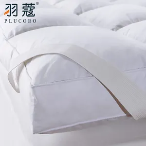 Hotel Bed Mattress Toppers 2020 China Suppliers Soft Filling Goose Down Cheap Hotel Bed Mattress Topper For Hotel