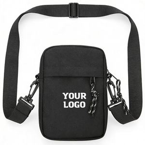 Customizable Logo Messenger Fashion <b>Small</b> Cross Body Unisex Shoulder Tool Bag Promotion <b>Gift</b> Custom Men Designer Bags - Product Image 1