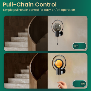 Lampe murale LED double noire en aluminium, style vintage, à intensité variable, <span class=keywords><strong>pour</strong></span> salon, salle <span class=keywords><strong>de</strong></span> bain, chambre à coucher, éclairage d'ambiance - Vente chaude - Product Image 5