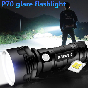 Xlm P70.2 Led Edc Mini lampe de poche en aluminium 1000 lumens, lampe de poche <span class=keywords><strong>électrique</strong></span> <span class=keywords><strong>rechargeable</strong></span> pour le camping, super lumineuse, lampe de poche de recherche - Product Image 2