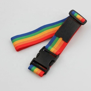 Ceinture à bagages de voyage promotionnelle de haute qualité avec boucle et sangle de dégagement sécurisé en polyester coloré pour valise - Product Image 3