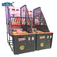Máquina electrónica para jugar al baloncesto, máquina de Arcade con monedas
