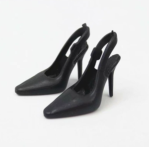 Nueva llegada: Miniatura de plástico 1/6, oferta, 30 cm, zapatos de tacón alto, bailarinas y zapatillas <span class=keywords><strong>para</strong></span> muñecas BJD y Barbie - Product Image 4