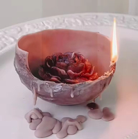 Velas Espiral Giratorias de Cera de Soja Únicas 2026, con Aroma Oculto, Aromaterapia de Postres, Hechas a Mano, 60 Horas de Duración, para Pascua