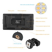 Offre Spéciale Lumière LED Panneau 416 pour DSLR, Photo et Vidéo, Éclairage de Studio Photo, Lampe de Bureau pour Caméra et Vidéo