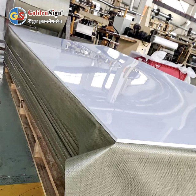 Goldensign 2mm 3mm 5mm Extruded Thermoforming High Impact Polystyrene Plastic Hips Sheet Plate Price Board