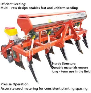 4-Hàng điện hệ thống treo thông minh Khoảng cách planter cho đậu phộng Ngô đậu nành phân bón sử dụng seeder cho trồng gieo hạt giống - Product Image 2