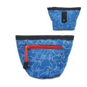 Bolsa de entrenamiento para mascotas, bolsa de aperitivos multifuncional Oxford azul para uso en exteriores para perros - Product Image 5