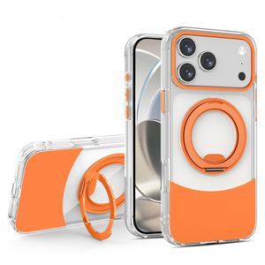 Per <span class=keywords><strong>IPhone</strong></span> 17 Pro Max satinato cassa del telefono con racchetta in metallo antiurto custodia per telefono cellulare per <span class=keywords><strong>IPhone</strong></span> 15 16 <span class=keywords><strong>Cover</strong></span> del telefono cellulare - Product Image 1