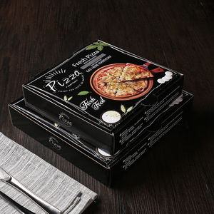 REYOUNG Wholesale Custom9 10 12 15 16 Inch 30x30 25 33 35 40 Cm Cardboard Packaging Corrugated Delivery Pizza Box With Logo